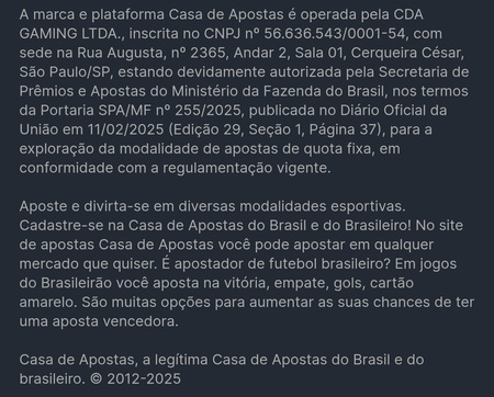 Exemplo de autorização