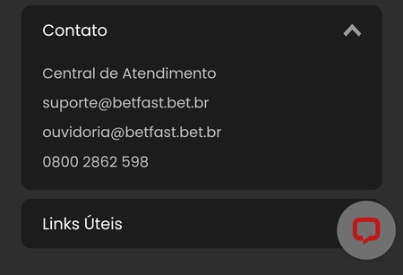 Exemplo de canais de suporte