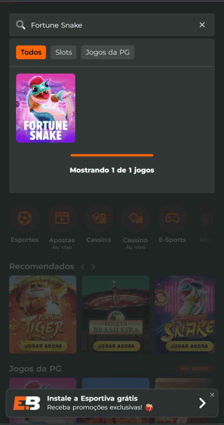 Ícone do jogo Fortune Snake na Esportivabet, com a cobra segurando um microfone em um fundo cinza