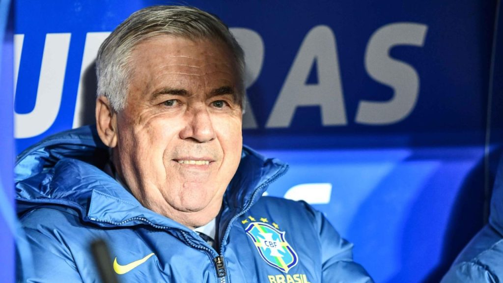 Bolivia x Brasil Carlo Ancelotti