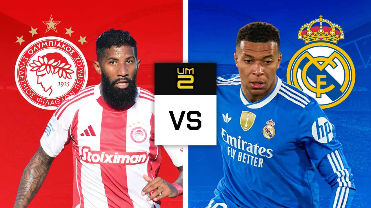 Olympiacos x Real Madrid: Palpites, onde assistir e escalações
