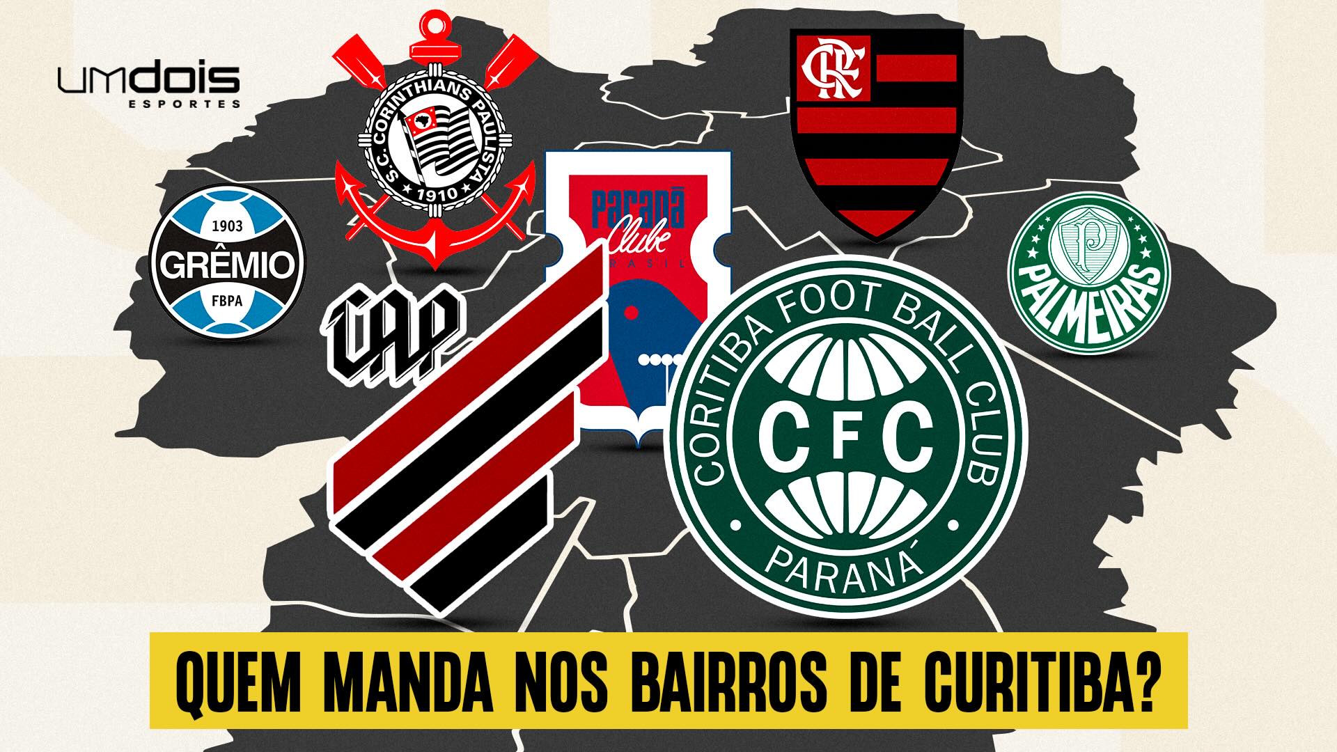 Do Boqueirão ao Batel: Veja o ranking das torcidas de Curitiba por região