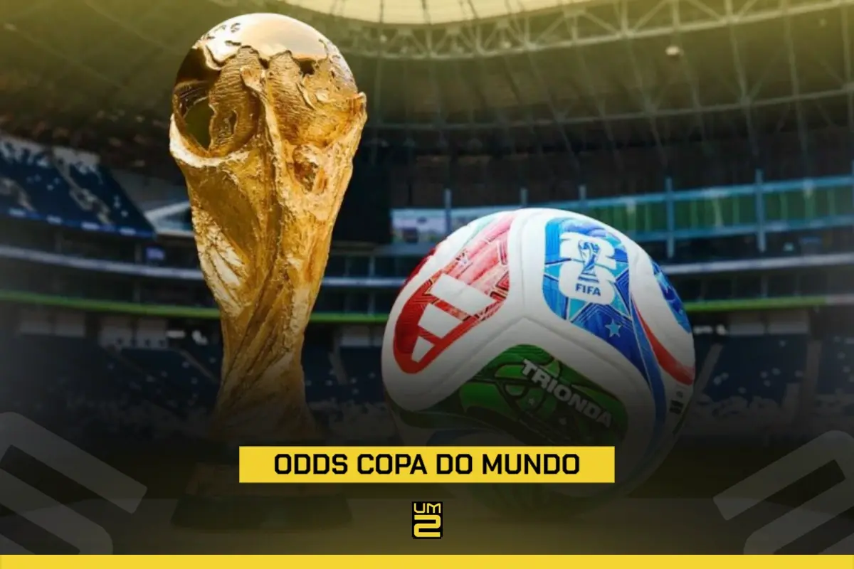 Odds Copa do Mundo 2026: campeão, artilheiro e vencedor dos Grupos