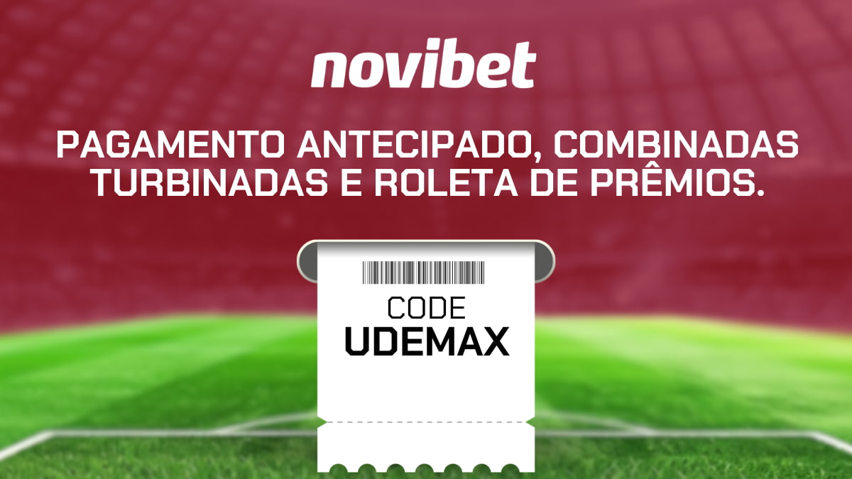 Código promocional Novibet 2026: Use UDEMAX em Fevereiro