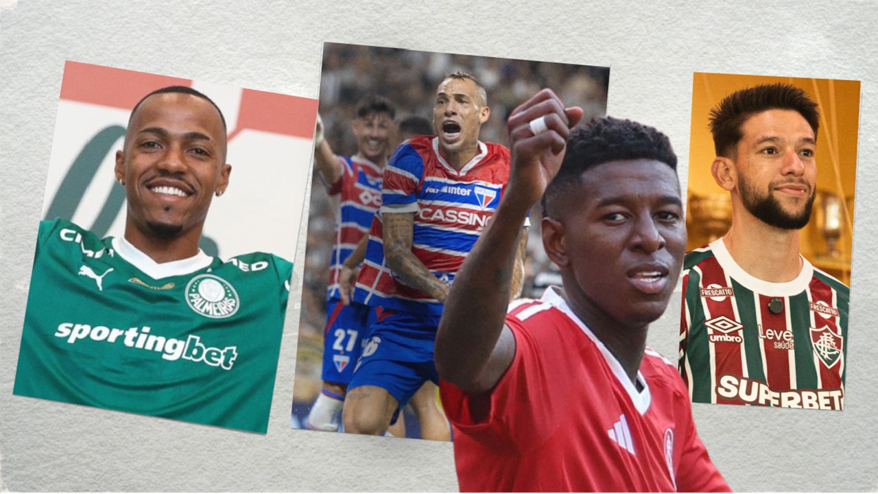 As sete maiores contratações do futebol brasileiro em 2026