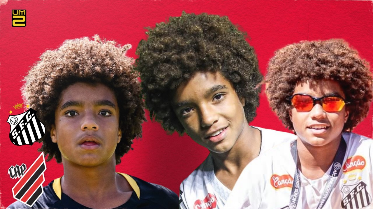 Athletico entra na disputa por joia do Santos chamada de novo Neymar