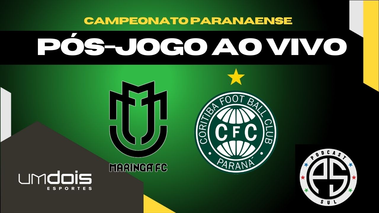 Maringá x Coritiba; siga o debate pós-jogo ao vivo