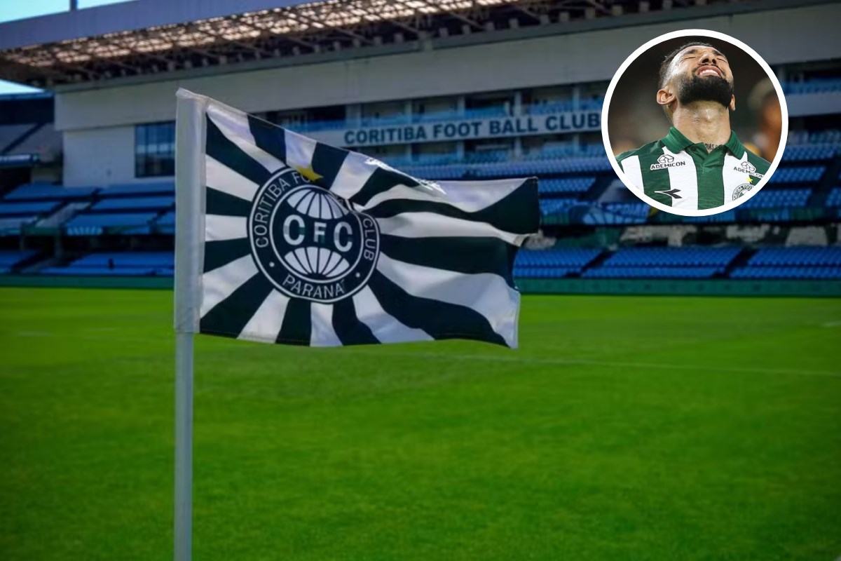 Coritiba anuncia rescisão de jogador após derrota no Brasileirão